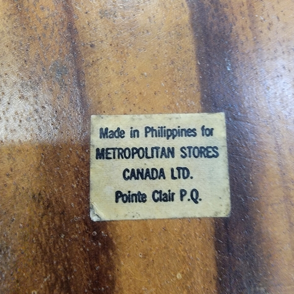 Vintage Mid Century Wooden Bowls Dishes Monkey Pod Wood Decorative Pieces - Picture 8 of 14